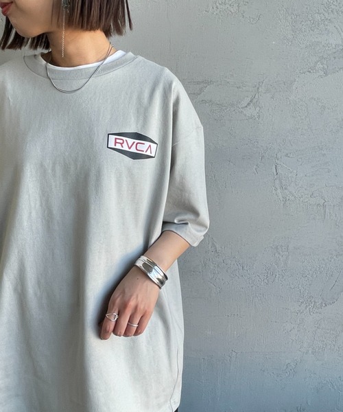 RVCA（ルーカ）の「[RVCA/ルーカ] ILL HEX バックプリントショートスリーブTシャツ（Tシャツ/カットソー・レディース・ブラック/ホワイト/ベージュ・M/L/XL）」の10枚目の写真