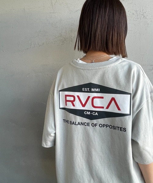 RVCA（ルーカ）の「[RVCA/ルーカ] ILL HEX バックプリントショートスリーブTシャツ（Tシャツ/カットソー・レディース・ブラック/ホワイト/ベージュ・M/L/XL）」の11枚目の写真