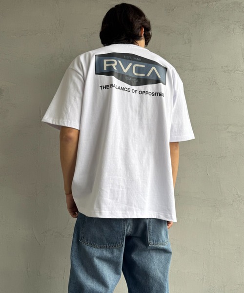 【RVCA】バックプリント コットン Tシャツ★カラー複数あり♪ セール】[RVCA/ルーカ] ILL HEX バックプリントショートスリーブ