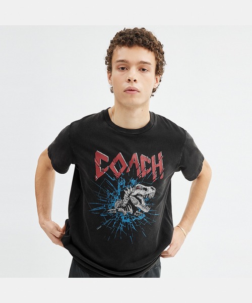 結咲011様 希少！COACH シグネチャーTシャツ ダークグレー 公式】COACH – コーチ | シグネチャー Tシャツ