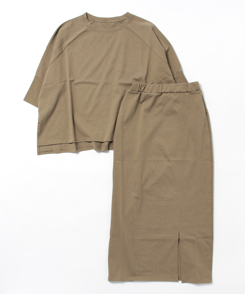 M.deux(エムドゥ)の「ドルマンカットセットアップ(ワンピース・レディース・ブラウン/ブラック・MEDIUM)」の19枚目の写真