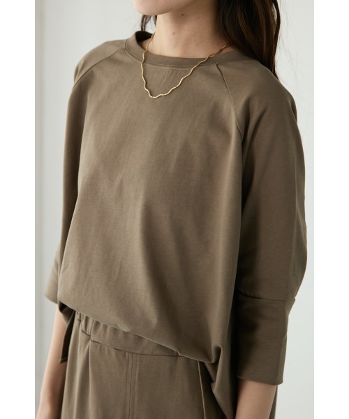 M.deux(エムドゥ)の「ドルマンカットセットアップ(ワンピース・レディース・ブラウン/ブラック・MEDIUM)」の16枚目の写真