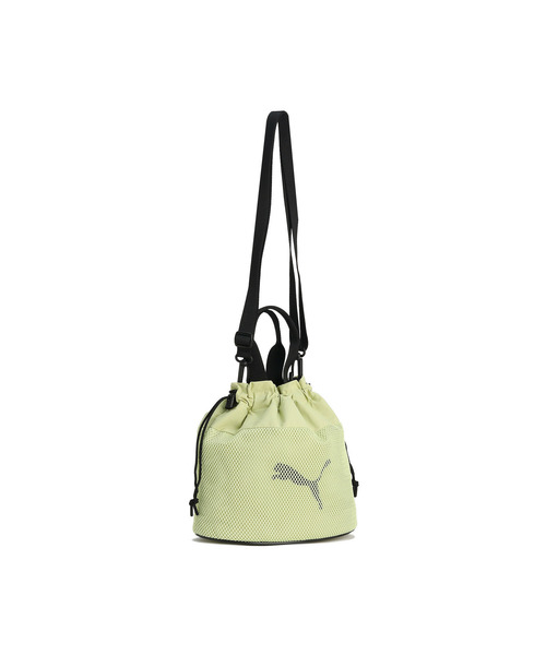PUMA（プーマ）の「PUMA プーマ ウィメンズサマー スモール バケット バッグ 3L（ショルダーバッグ・レディース・グリーン/ブラック・フリー）」の7枚目の写真