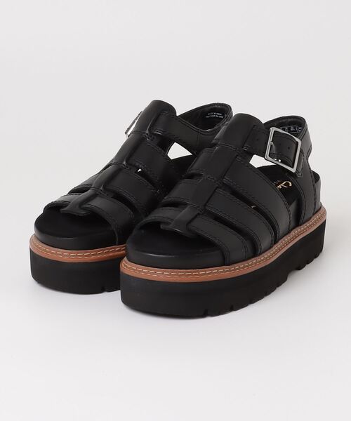 Clarks（クラークス）の「クラークス Orianna Twist オリアナツイスト  サンダル（サンダル・レディース・ホワイト/ブラック・55/50/45/40/35/30）」の2枚目の写真
