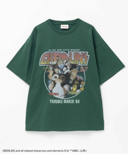 Mac-House（マックハウス）の「【GREMLINS / グレムリン】 バンドTシャツ（Tシャツ/カットソー・メンズ・ホワイト/グリーン/チャコールグレー/ブラック・M/L/XL）」の11枚目の写真