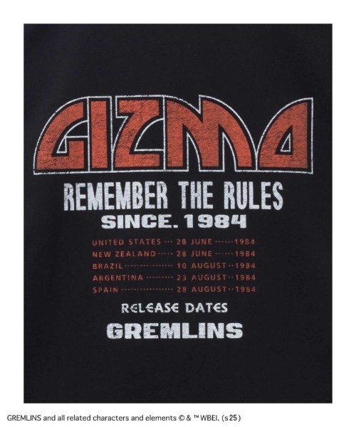 Mac-House（マックハウス）の「【GREMLINS / グレムリン】 バンドTシャツ（Tシャツ/カットソー・メンズ・ホワイト/グリーン/チャコールグレー/ブラック・M/L/XL）」の14枚目の写真