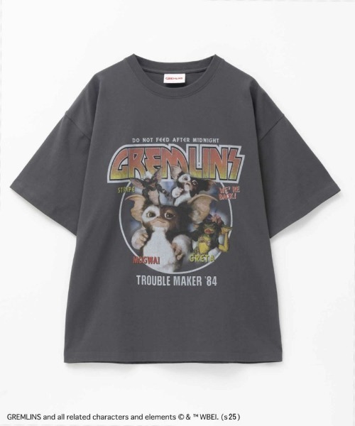 Mac-House（マックハウス）の「【GREMLINS / グレムリン】 バンドTシャツ（Tシャツ/カットソー・メンズ・ホワイト/グリーン/チャコールグレー/ブラック・M/L/XL）」の9枚目の写真
