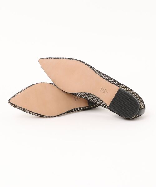 セール】メッシュフラットシューズ【MADE IN JAPAN】（ドレス