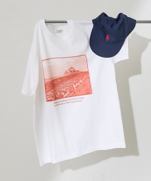 FREAK'S STORE(フリークスストア)の「カラーワントーン フォトTシャツ(Tシャツ/カットソー・レディース・オフホワイト/ホワイト・フリ-)」の2枚目の写真