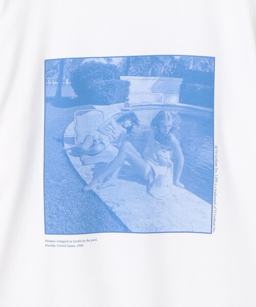 FREAK'S STORE(フリークスストア)の「カラーワントーン フォトTシャツ(Tシャツ/カットソー・レディース・オフホワイト/ホワイト・フリ-)」の13枚目の写真