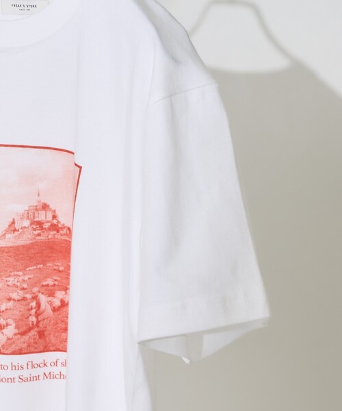 FREAK'S STORE(フリークスストア)の「カラーワントーン フォトTシャツ(Tシャツ/カットソー・レディース・オフホワイト/ホワイト・フリ-)」の5枚目の写真