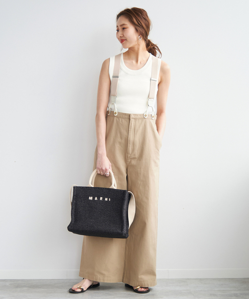 Spick and Span 18G リブニットタンク 追加》手洗い可 / 18G リブニットタンク（タンクトップ）｜Spick
