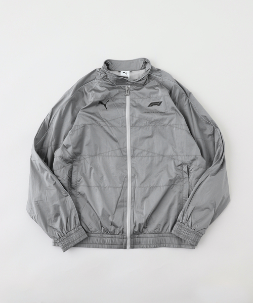 PUMA(プーマ)の「PUMA / プーマF1 T7 TRACK JACKET(その他アウター・メンズ・ブラック/シルバー・SMALL/MEDIUM)」の1枚目の写真