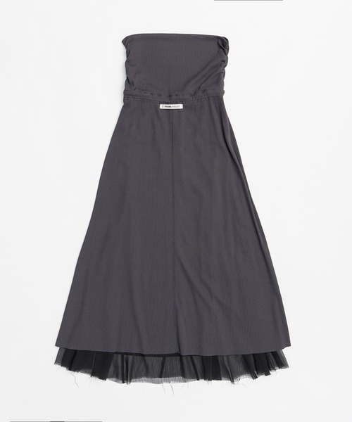 4wayリブマキシスカート / 4way Ribbed Maxi Skirt（スカート）｜PRANK