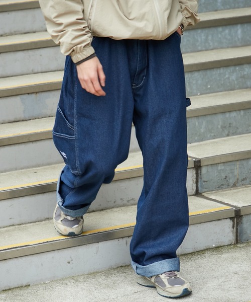 Franklin Climbing（フランクリンクライミング）の「【Franklin climbing】CLIM ヴィンテージデニムパンツ（デニムパンツ・メンズ・ブルー/ネイビー・SMALL/MEDIUM/LARGE）」の2枚目の写真