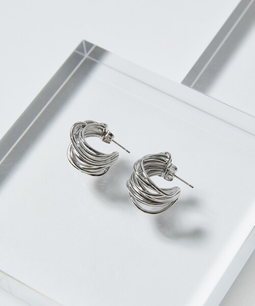 FREAK'S STORE(フリークスストア)の「限定展開 ボリュームフープピアス(ピアス(両耳用)・レディース・ゴールド/シルバー・ONE SIZE)」の15枚目の写真