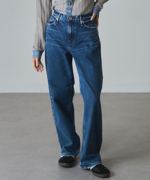 upperhights（アッパーハイツ）の「【upper hights】THE NIECE MID-RISE（デニムパンツ・レディース・インディゴブルー/ライトブルー/ブルー/グレー/ブラウン/スミクロ/ベージュ・21inch/24inch/25inch/22inch/23inch）」の19枚目の写真