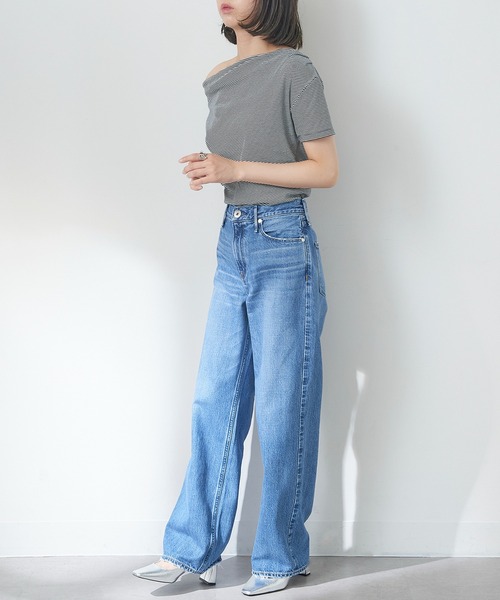 セール】【upper hights】THE NIECE MID-RISE（デニムパンツ