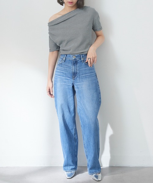 【ベーチャマ専用】upper hights THE NIECE MD RISE セール】【upper hights】THE NIECE MID-RISE（デニムパンツ