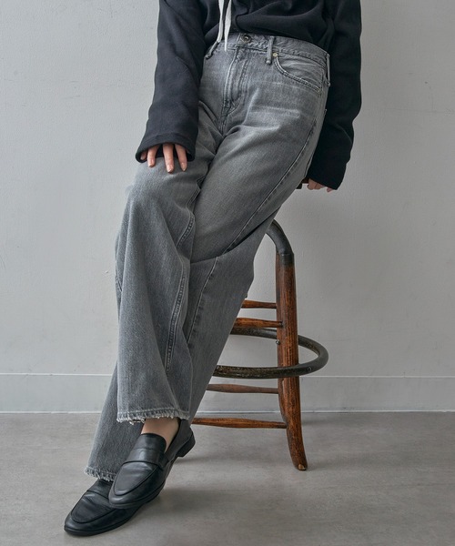 セール】【upper hights】THE NIECE MID-RISE（デニムパンツ