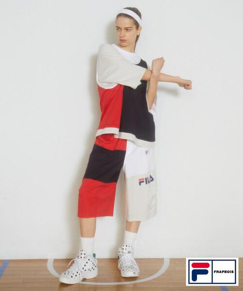 FRAPBOIS（フラボア）花柄スカジャンとパンツセット セール】FILA×FRAPBOISカットソーセットアップ パンツ（その他