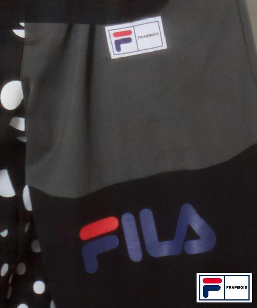 FRAPBOIS（フラボア）の「FILA×FRAPBOISカットソーセットアップ パンツ（その他パンツ・レディース・トリコロール/ブラック系その他・1/2）」の17枚目の写真