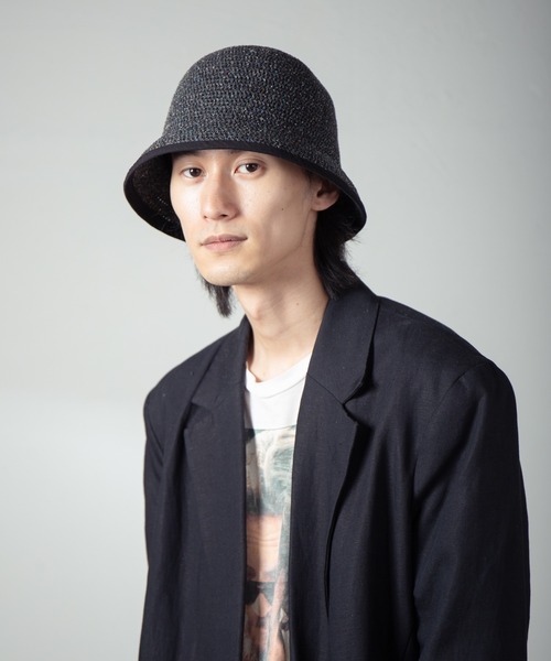 INDIETRO ASSOCIATION(インディエトロアソシエーション)の「Knit Metro Hat / ニットメトロハット(ハット・メンズ・グレー/チャコールグレー・FREE)」の1枚目の写真