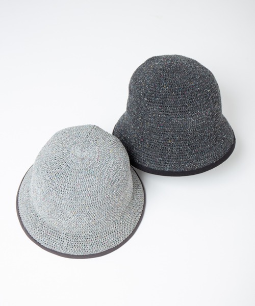 INDIETRO ASSOCIATION(インディエトロアソシエーション)の「Knit Metro Hat / ニットメトロハット(ハット・メンズ・グレー/チャコールグレー・FREE)」の3枚目の写真