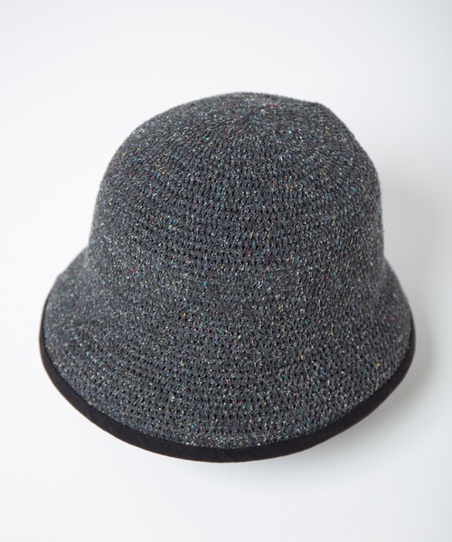 INDIETRO ASSOCIATION(インディエトロアソシエーション)の「Knit Metro Hat / ニットメトロハット(ハット・メンズ・グレー/チャコールグレー・FREE)」の5枚目の写真