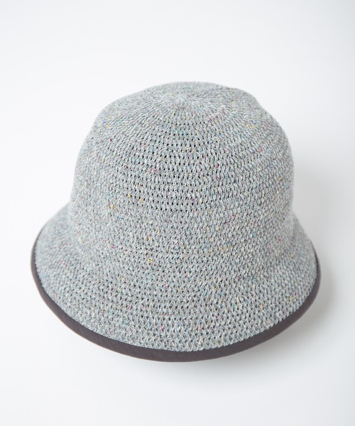 INDIETRO ASSOCIATION(インディエトロアソシエーション)の「Knit Metro Hat / ニットメトロハット(ハット・メンズ・グレー/チャコールグレー・FREE)」の6枚目の写真