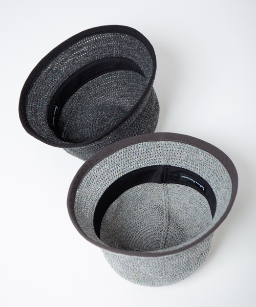 INDIETRO ASSOCIATION(インディエトロアソシエーション)の「Knit Metro Hat / ニットメトロハット(ハット・メンズ・グレー/チャコールグレー・FREE)」の7枚目の写真