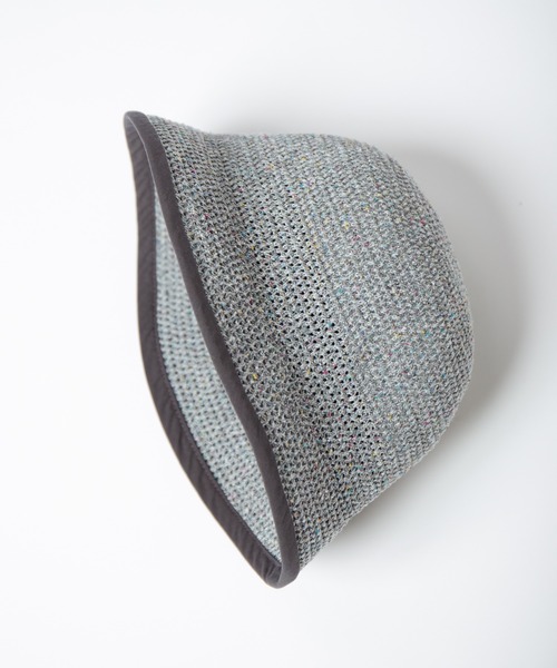 INDIETRO ASSOCIATION(インディエトロアソシエーション)の「Knit Metro Hat / ニットメトロハット(ハット・メンズ・グレー/チャコールグレー・FREE)」の14枚目の写真