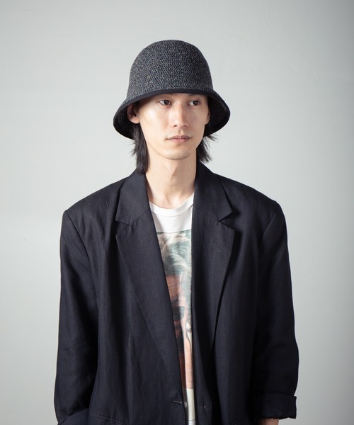 INDIETRO ASSOCIATION(インディエトロアソシエーション)の「Knit Metro Hat / ニットメトロハット(ハット・メンズ・グレー/チャコールグレー・FREE)」の17枚目の写真