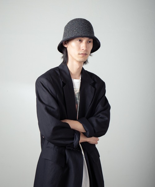 INDIETRO ASSOCIATION(インディエトロアソシエーション)の「Knit Metro Hat / ニットメトロハット(ハット・メンズ・グレー/チャコールグレー・FREE)」の18枚目の写真