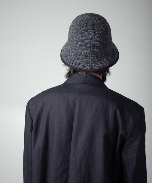 INDIETRO ASSOCIATION(インディエトロアソシエーション)の「Knit Metro Hat / ニットメトロハット(ハット・メンズ・グレー/チャコールグレー・FREE)」の22枚目の写真