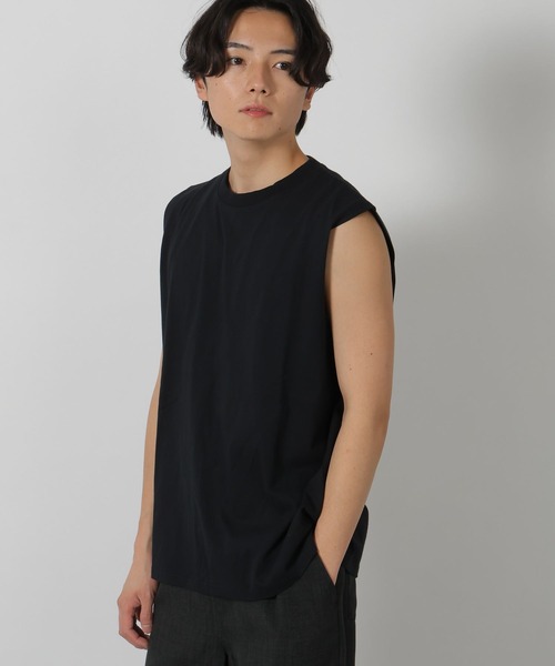 LAKOLE(ラコレ)の「ノースリーブカットソー / 283532(Tシャツ/カットソー・メンズ・ホワイト/ブラック/グレー・X-LARGE/MEDIUM/LARGE)」の14枚目の写真