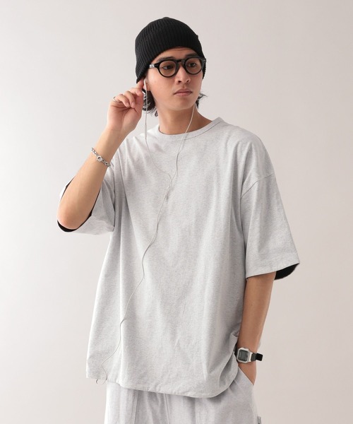 SIGNAL SPORTS（シグナルスポーツ）の「【SIGNAL SPORTS】リバーシブル/オーバーサイズTシャツ【セットアップ対応】（Tシャツ/カットソー・メンズ・ホワイト/ネイビー/ワインレッド・MEDIUM/LARGE）」の6枚目の写真
