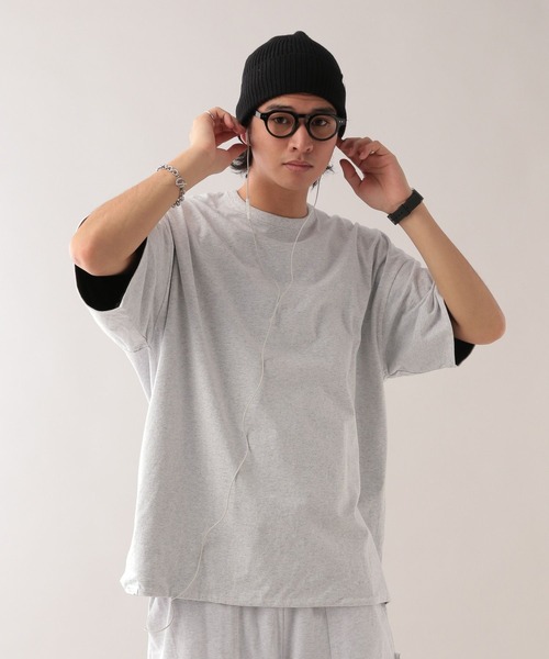 SIGNAL SPORTS（シグナルスポーツ）の「【SIGNAL SPORTS】リバーシブル/オーバーサイズTシャツ【セットアップ対応】（Tシャツ/カットソー・メンズ・ホワイト/ネイビー/ワインレッド・MEDIUM/LARGE）」の7枚目の写真
