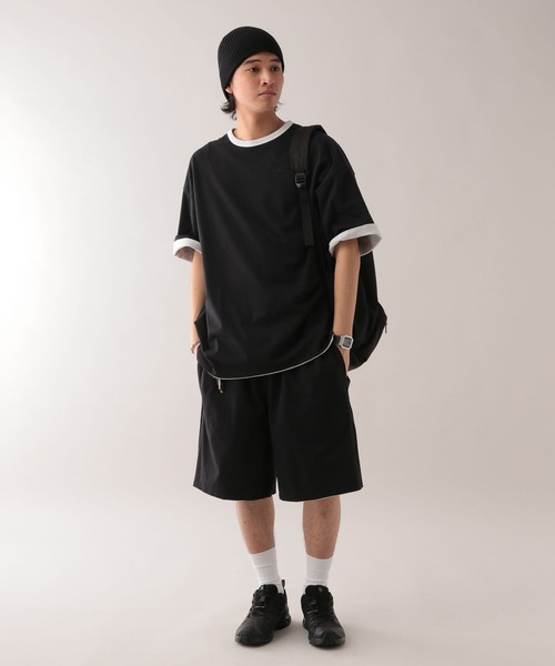 SIGNAL SPORTS（シグナルスポーツ）の「【SIGNAL SPORTS】リバーシブル/オーバーサイズTシャツ【セットアップ対応】（Tシャツ/カットソー・メンズ・ホワイト/ネイビー/ワインレッド・MEDIUM/LARGE）」の9枚目の写真