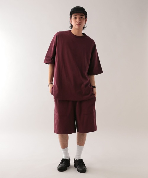 SIGNAL SPORTS（シグナルスポーツ）の「【SIGNAL SPORTS】リバーシブル/オーバーサイズTシャツ【セットアップ対応】（Tシャツ/カットソー・メンズ・ホワイト/ネイビー/ワインレッド・MEDIUM/LARGE）」の12枚目の写真