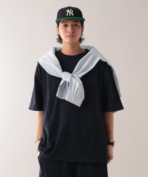 SIGNAL SPORTS（シグナルスポーツ）の「【SIGNAL SPORTS】リバーシブル/オーバーサイズTシャツ【セットアップ対応】（Tシャツ/カットソー・メンズ・ホワイト/ネイビー/ワインレッド・MEDIUM/LARGE）」の22枚目の写真