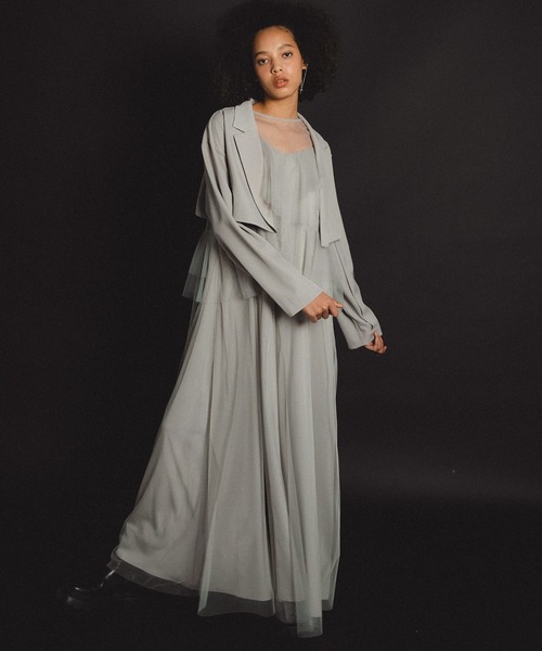 Frourish blouse setup dress（ドレス）｜et.UNiVER（エトユニベール