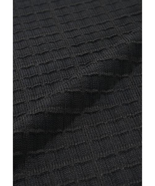 SUPERTHANKS(スーパーサンクス)の「グラフ チェック クルーナックニット/Graph check Knit Crew-neck(ニット/セーター・メンズ・ブラウン/グレー/チャコールグレー/ブラック×ブラック・M/L)」の8枚目の写真