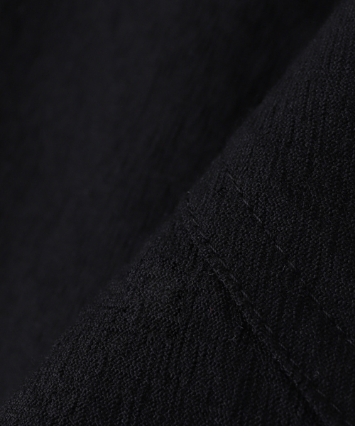 JOURNAL STANDARD（ジャーナルスタンダード）の「WOOL/OHMI S2ボタンジャケット（テーラードジャケット・メンズ・ブラック/チャコールグレー・MEDIUM/LARGE）」の4枚目の写真