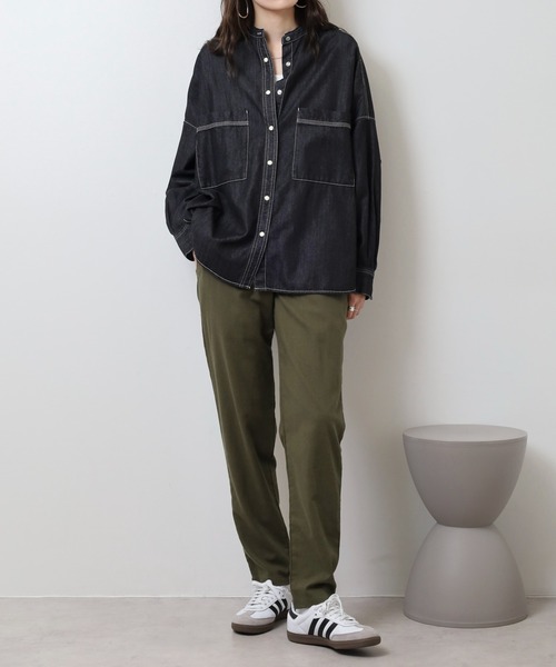 Relation（リレーション）の「リネンイージーパンツ（その他パンツ・メンズ・ネイビー/グレー/ベージュ/ブラック/カーキ・M/XL/XXL/S/L）」の17枚目の写真