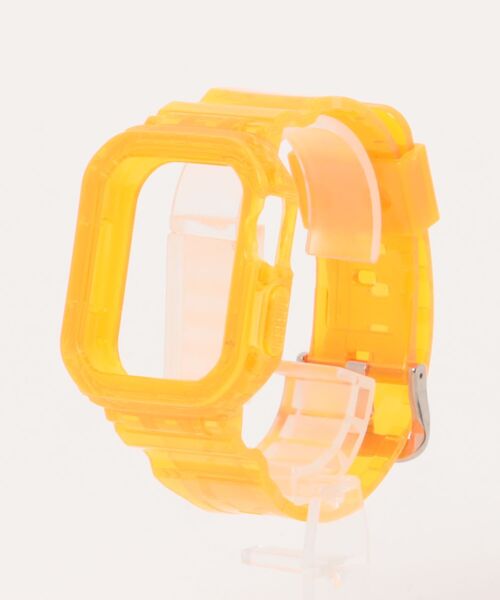 Fun & Daily（ファンアンドデイリー）の「Clear Color TPU Apple Watch Case&Band（デジタル腕時計・メンズ・クリア/ブルー/ブラック/オレンジ/パープル/グリーン/ブラック系その他・B/A）」の7枚目の写真