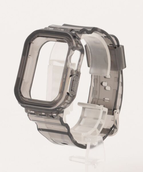 Fun & Daily（ファンアンドデイリー）の「Clear Color TPU Apple Watch Case&Band（デジタル腕時計・メンズ・クリア/ブルー/ブラック/オレンジ/パープル/グリーン/ブラック系その他・B/A）」の2枚目の写真