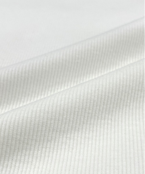 ad thie（アドティエ）の「ショート丈シアーシャツ 半袖リブTシャツセット（シャツ/ブラウス・レディース・ライトグレー/ピンク/オフホワイト/ブラック/ライトブルー・FREE）」の13枚目の写真