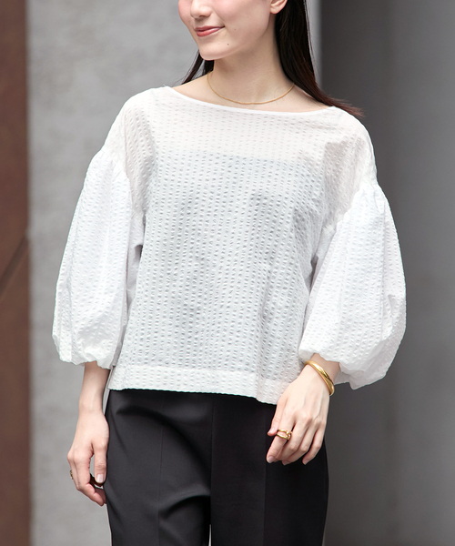 セール】ボリュームスリーブブラウス（シャツ/ブラウス