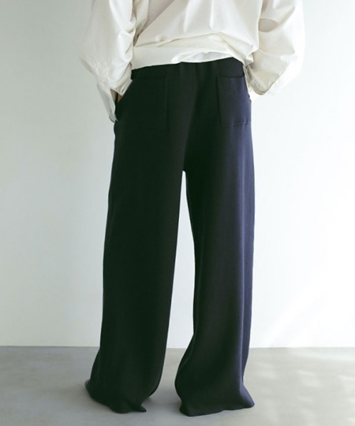 セール】コクーンシルエットニットパンツ（その他パンツ）｜ETRE